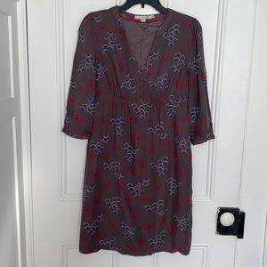 Boden Martha Flora Printed Tunic Dress